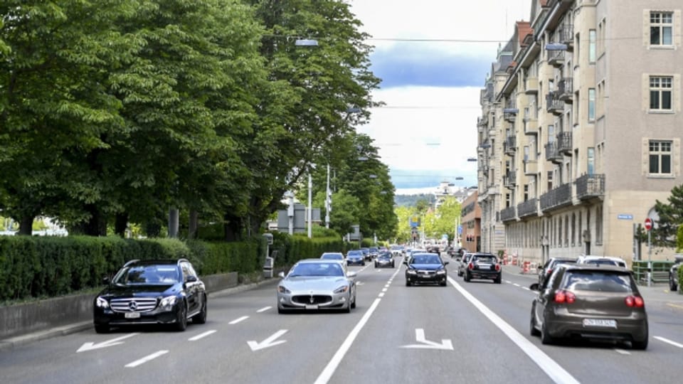 Im dreijährigen Pilotversuch soll getestet werden, ob ein wechselseitiges Verkehrsregime in Zürich möglich wäre. Keystone