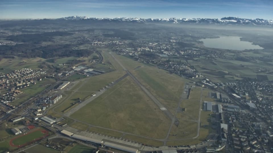 Hier soll weiter geflogen werden: Der Flugplatz Dübendorf