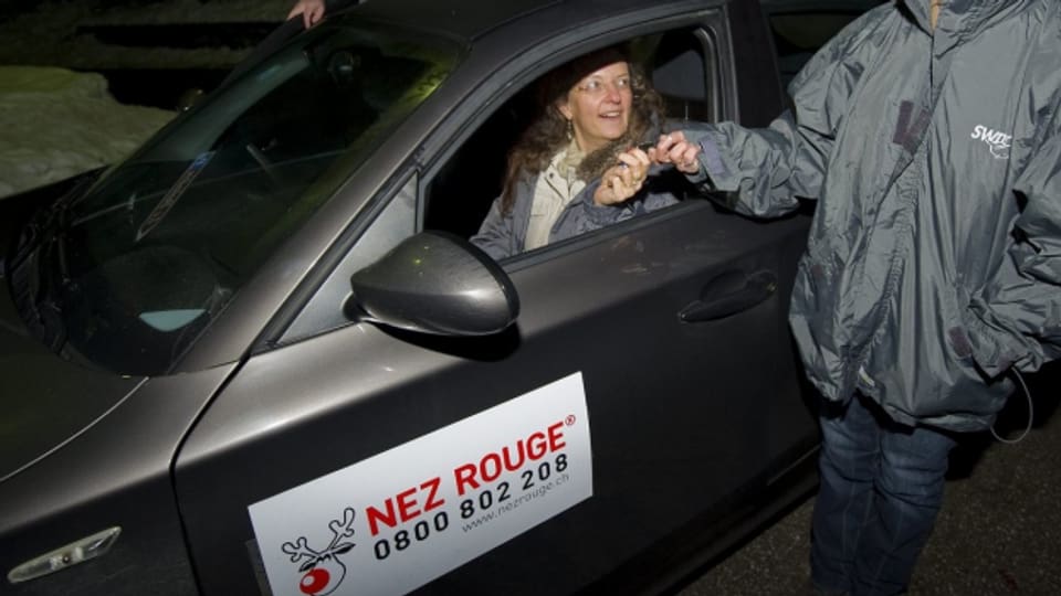 Nez Rouge Zürich brachte im Dezember fast 1300 Personen sicher nach Hause.