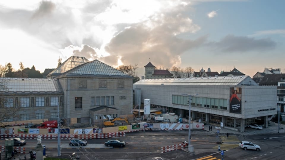 Auch aufgrund der Baustelle verzeichnet das Kunsthaus Zürich einen grossen Besucherrückgang.