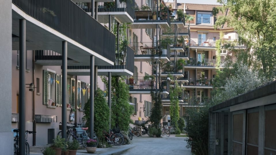 Wohnungen in der Stadt Zürich.