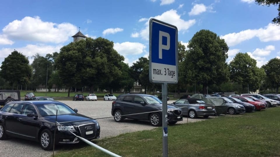 Parkplätze in Schaffhausen.