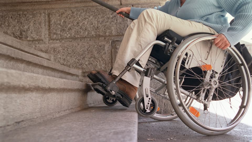 Nicht nur Treppen erschweren Menschen mit einer Behinderung den Zugang zur kantonalen Verwaltung.