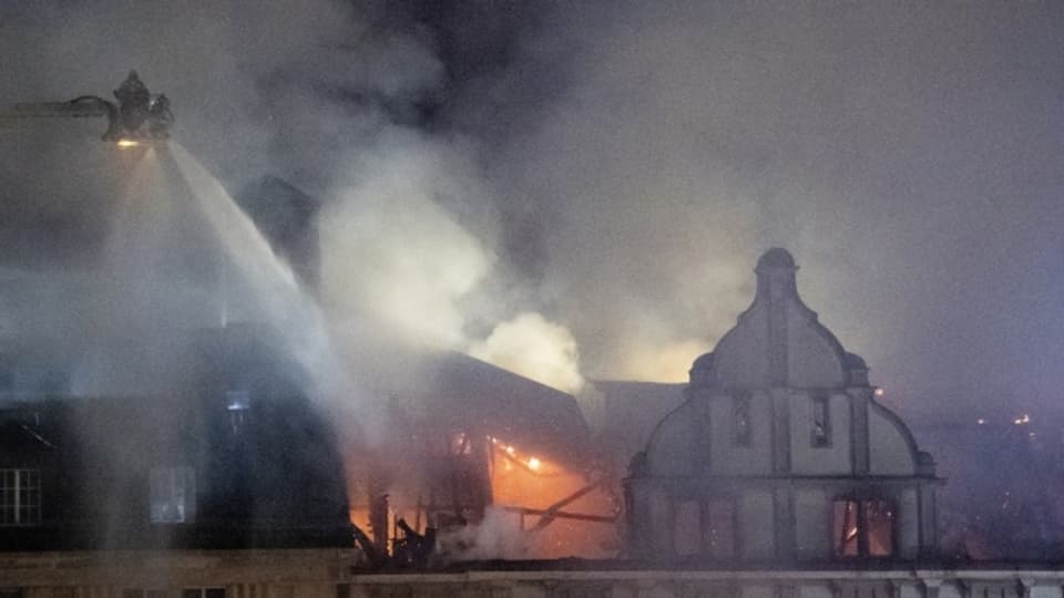Auch Zürich ist vor Bränden in historischen Gebäuden nicht gefeit.