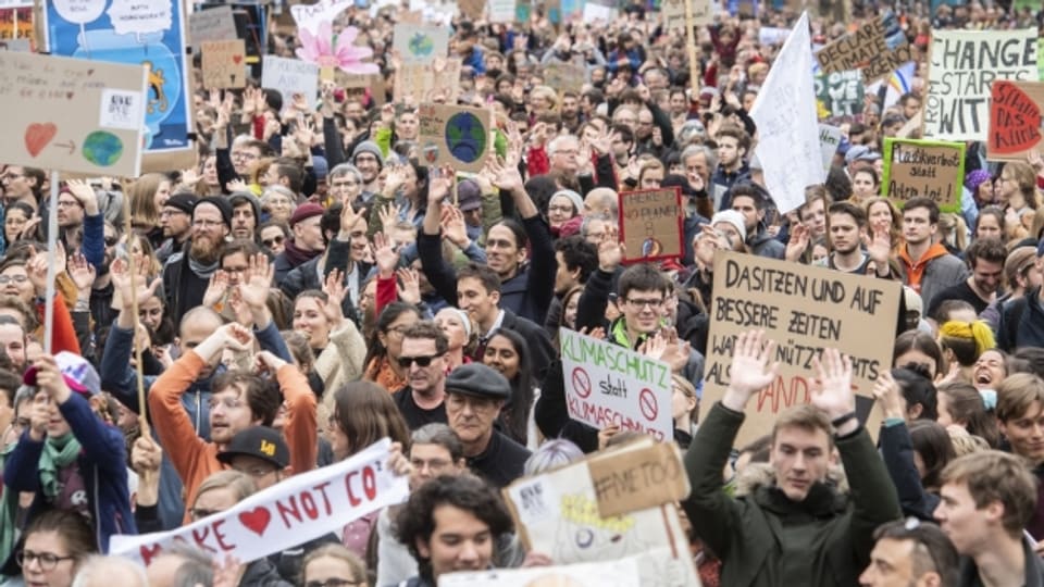 Klimademo in Zürich: Das Thema beschäftigt den Kantonsrat