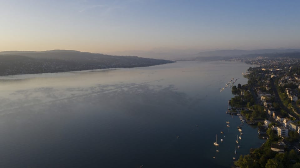 Der Zürichsee konnte im Winter tief durchatmen.