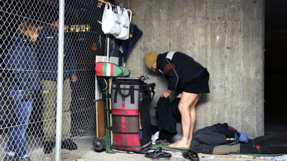 Obdachlose sollen nicht in der Kälte übernachten müssen.