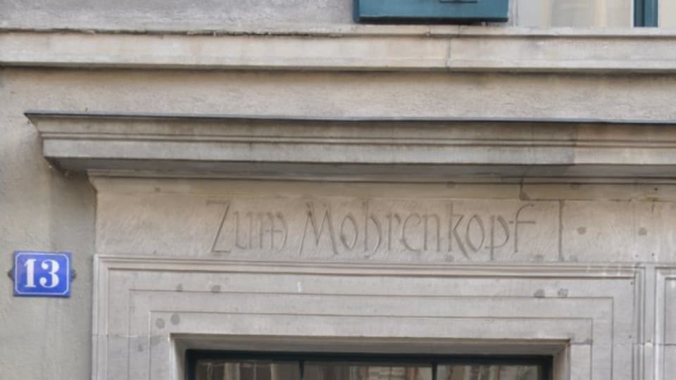 Rassistische Inschriften finden sich zum Beispiel im Zürcher Niederdorf