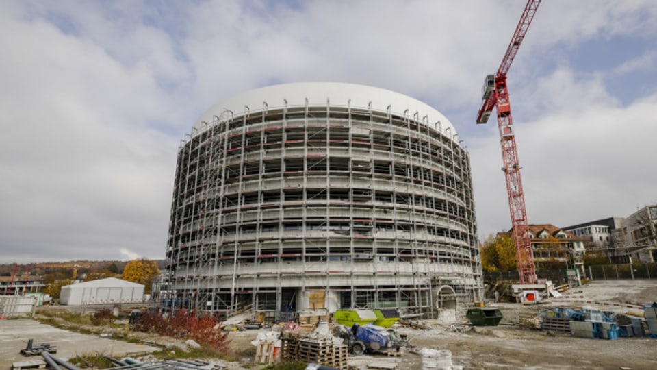 Die Baustelle für den Kinderspital-Neubau - und auch die anderen Kliniken auf der Lengg wollen wachsen.