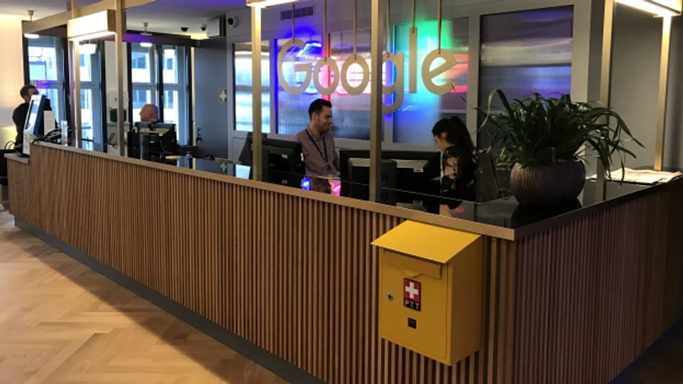 Google in Zürich - wie der neue Standort aussieht.