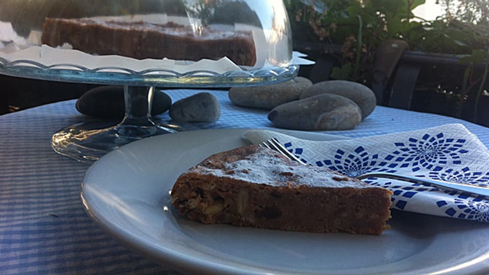 Aus altem Brot und trockenen Grittibenzen gibt es «Torta di pane».
