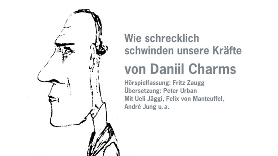 Selbstportrait Daniil Charms (Hörbuch-Cover)