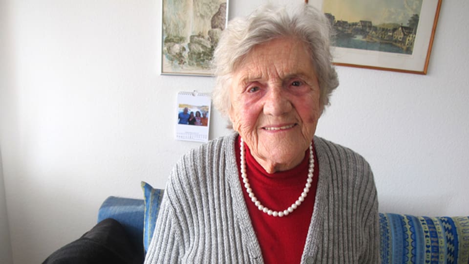 «Es ist für mich eine Freude, helfen zu können»: Margrit Schmied - mit 90 Jahren noch immer jedes Jahr in Indien unterwegs.