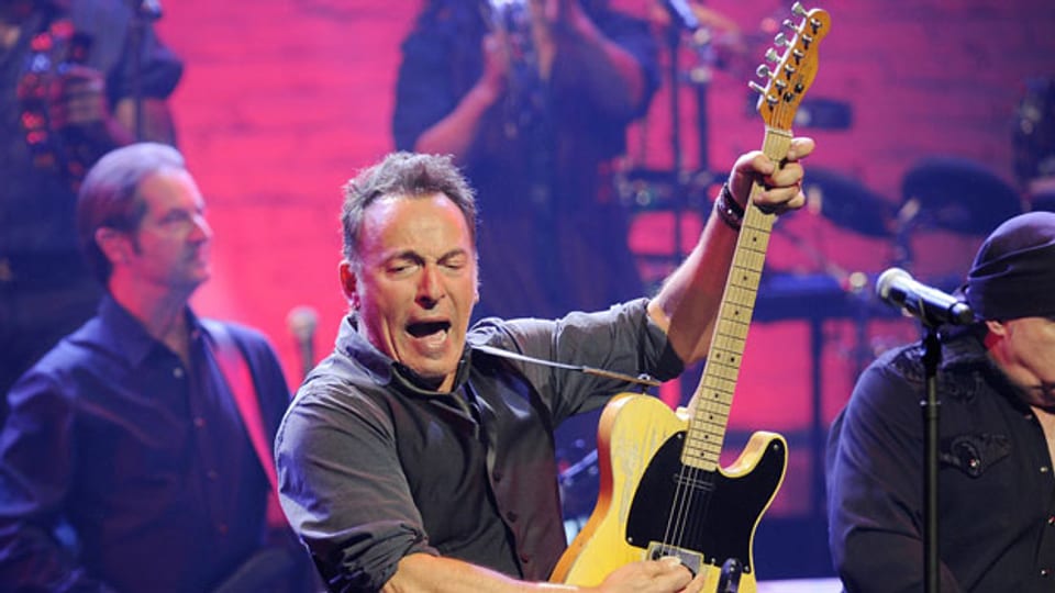 Bruce Springsteen 2012 bei einem Konzert in New York.