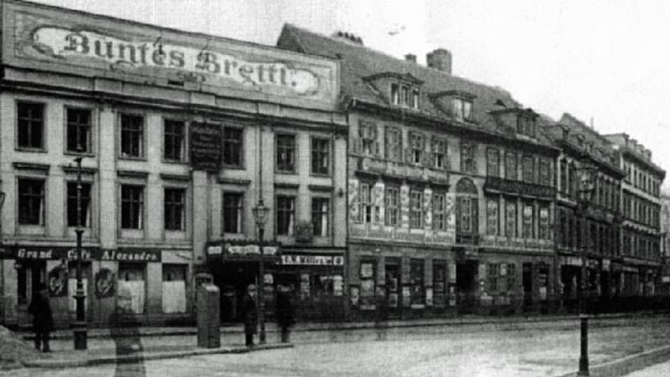 Kabarett «Überbrettl» in Berlin, um 1901