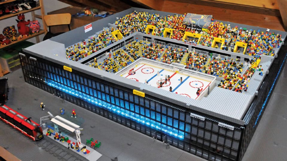 Das Lego-Stadion des SC Bern.