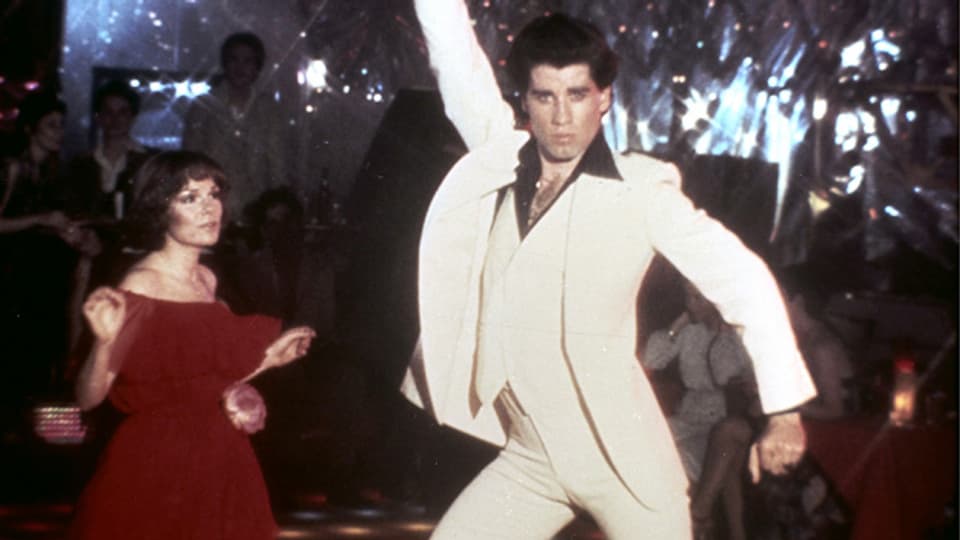 John Travolta und Karen Lynn Gorney in «Saturday Night Fever».
