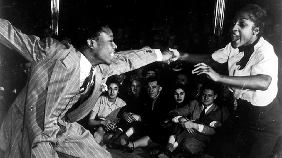 Lindy Hop gilt als Vorläufer der Tänze Jive, Boogie-Woogie und des akrobatischen Rock ’n’ Roll (undatiertes Bild aus den 1930ern).