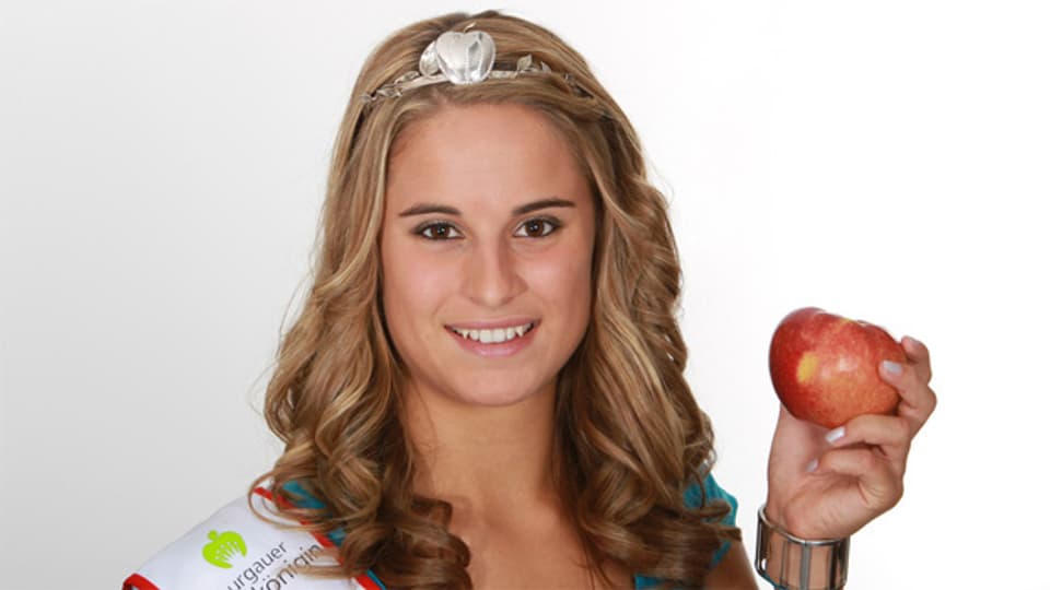Die 21-jährige Thurgauer Apfelkönigin Nadja Anderes.