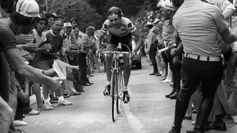 Schweizer Profi: Beat Breu 1981 an der Tour de Suisse.