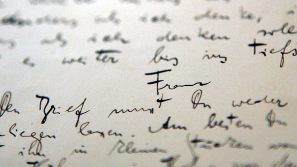 Originalbrief von Franz Kafka