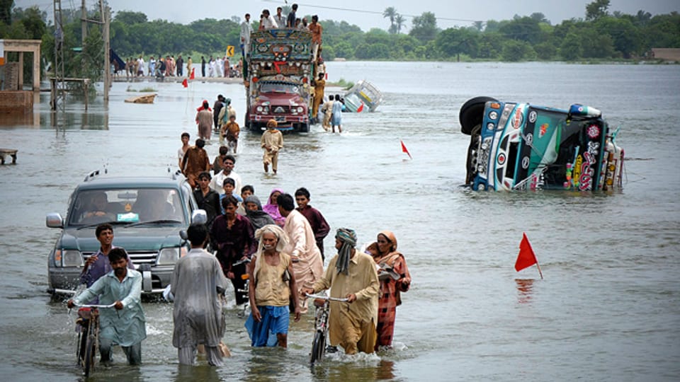 Verheerend: Die Flutkatastrophe in Pakistan im Jahr 2010.