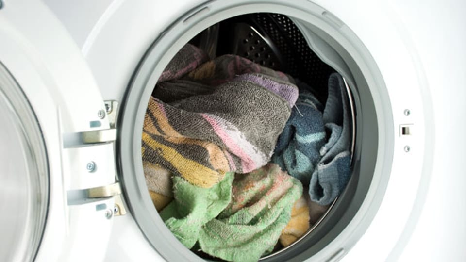 Küchentücher und Waschlappen werden nur bei 60 Grad richtig sauber.