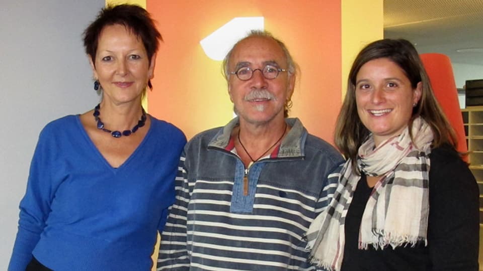 Renata Stavrakakis und Marco Zappa zu Gast im «Swissmade» bei Riccarda Trepp.