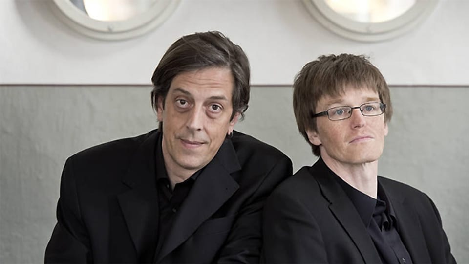 Pedro Lenz und Patrik Neuhaus als Duo «Hohe Stirnen».