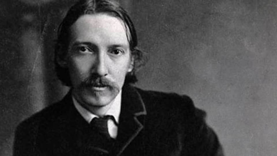 Robert Louis Stevenson, geboren 1850 in Edinburgh