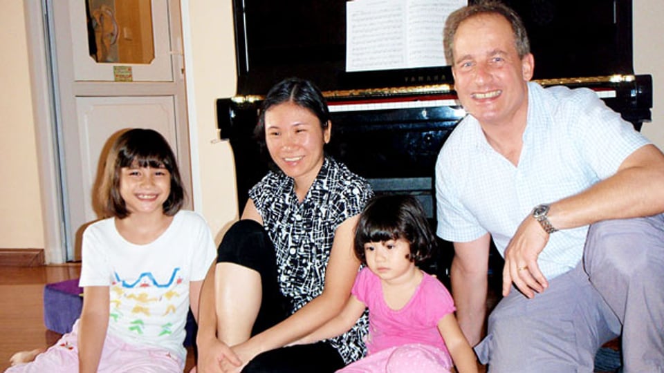 Die Familie Keller aus Hanoi kehrt bald in die Schweiz zurück.