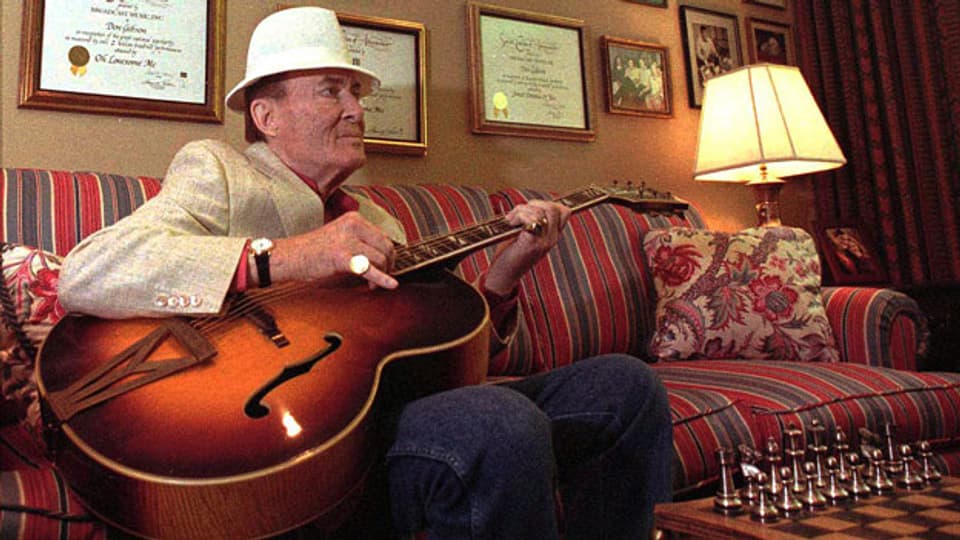 Ein Bild aus dem Jahre 1997: Don Gibson in Nashville.