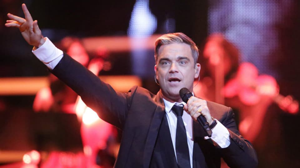 Zwei Personen kommen dank Radio SRF 1 in den Genuss, Robbie Williams im Juni 2014 live zu erleben.