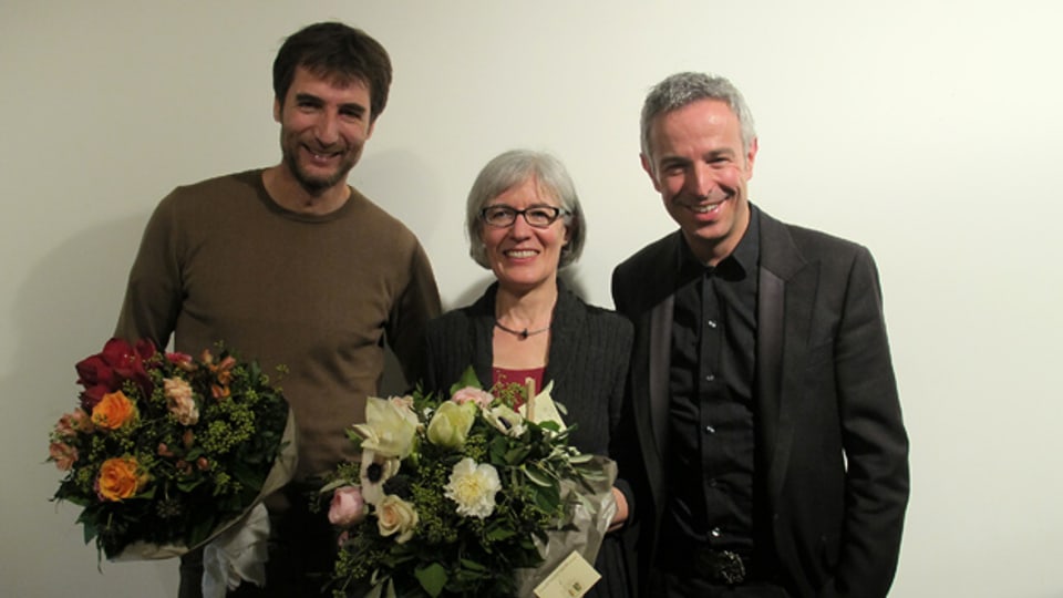 Rainer Eder, Rosmarie Weber und «Persönlich»-Gastgeber Dani Fohrler.