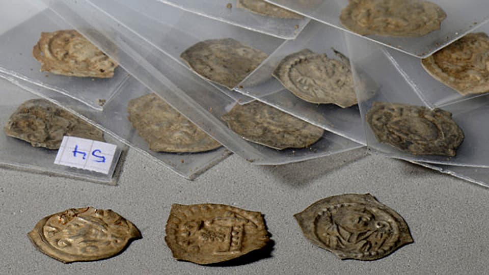 Die Silbermünzen von Lungern stammen aus dem 13. Jahrhundert.