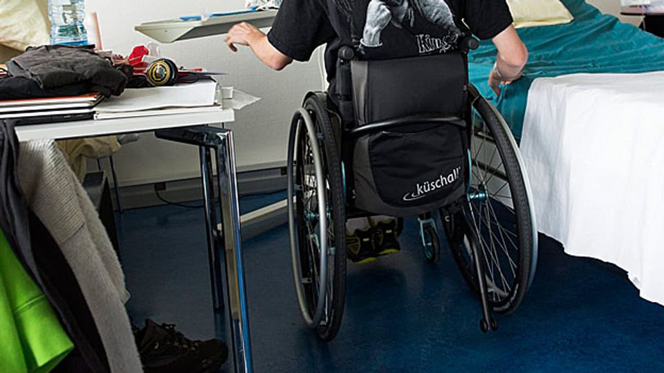 Auch Menschen mit körperlicher Behinderung haben ein Bedürfnis nach Nähe und Zärtlichkeit.