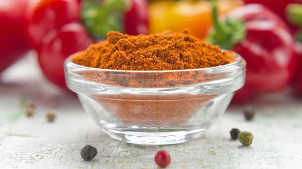 Paprika enthält gleichviel Eisen wie eine Blutwurst.
