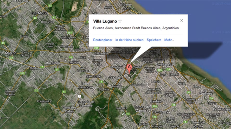 Das «andere» Lugano liegt in der nähe der Argentinischen Hauptstadt Buenos Aires.