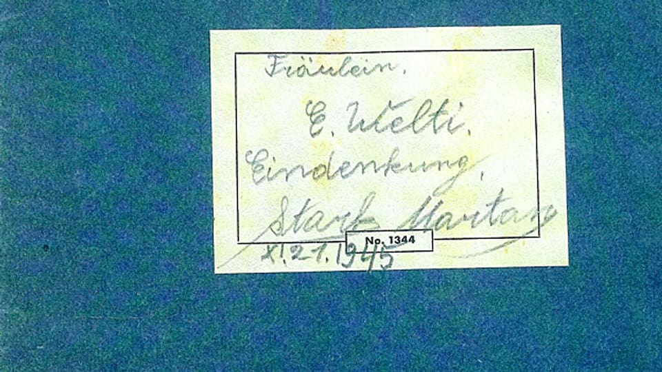 Erinnerungen aus dem Jahre 1945: Das Deckblatt des Originalhefts von Marton Stark.