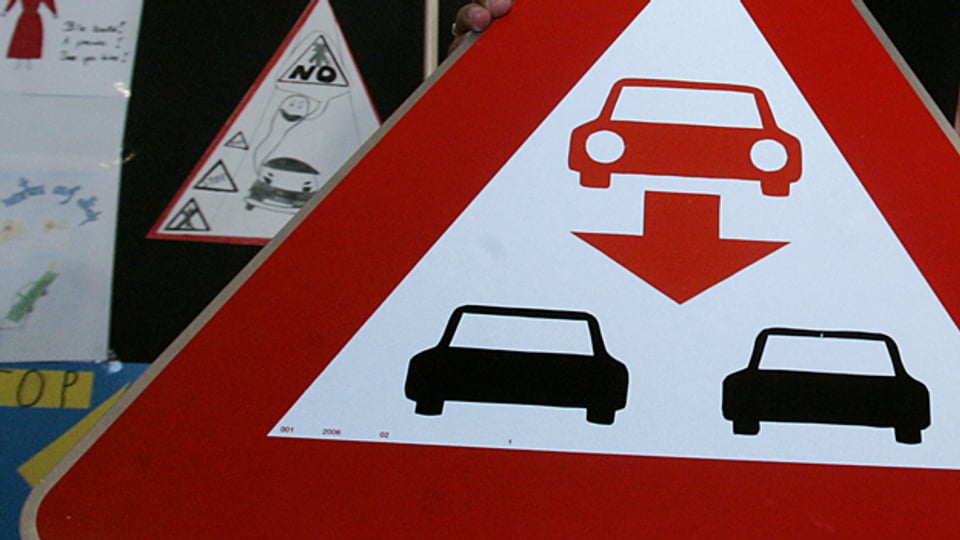 Höchste Gefahrenstufe: Etwa 80 Mal pro Jahr ist auf Schweizer Strassen ein Falschfahrer unterwegs.
