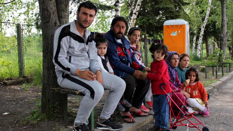 Endstation: Syrische Flüchtlinge in einem Flüchtlingslager in Bulgarien.