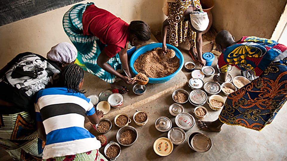 «Wir essen die Welt»: Eine Schulküche in Burkina Faso.