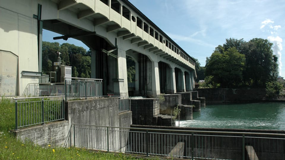 Als das Stauwehr Winznau gebaut wurde, war es das grösste Kraftwerk der Schweiz.