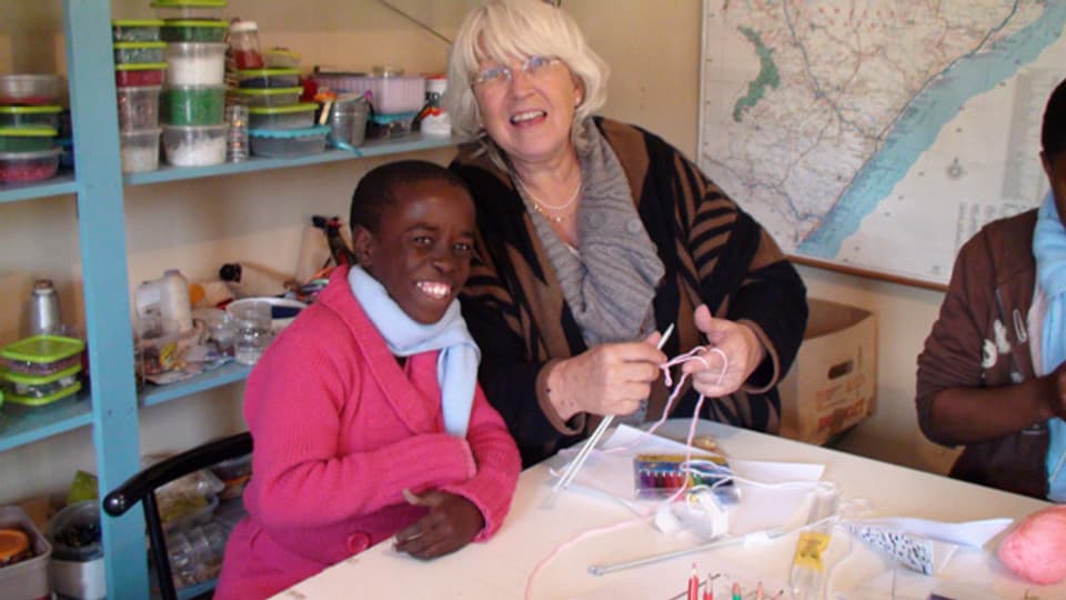 Vreni Wirth hat in Südafrika eine Farm und ein Herz für arme Kinder.