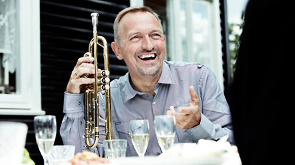 Per Nielsen freut sich: Man hat seine Trompete wiedergefunden.