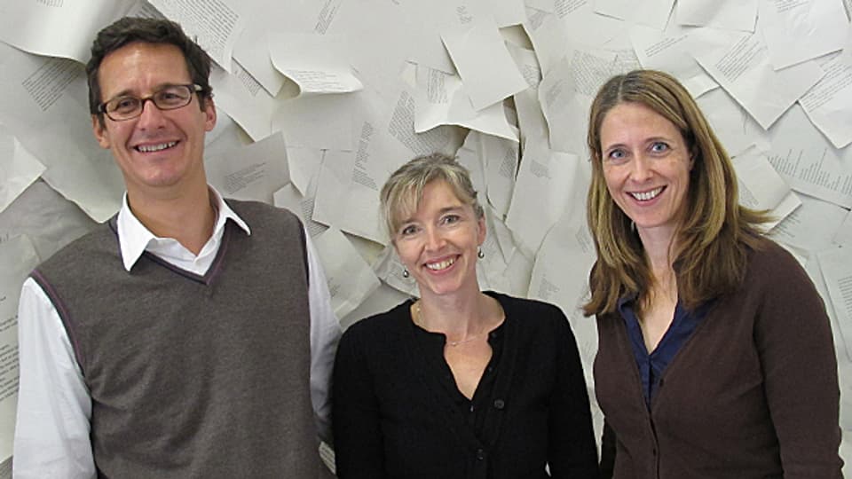 Markus Mader, Anita Richner, Sabine Bianchi.