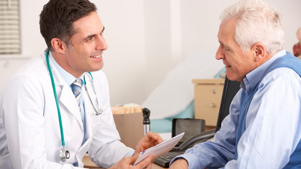 Pro Tag erhalten in der Schweiz rund 16 Männer die Diagnose Prostatakrebs.