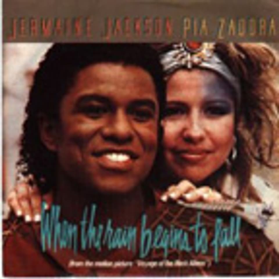 «When the Rain Begins to Fall» vom Duo Jermaine Jackson und Pia Zadora.
