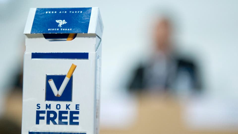Tabakprävention: So sah die BAG-Kampagne 2011 aus.