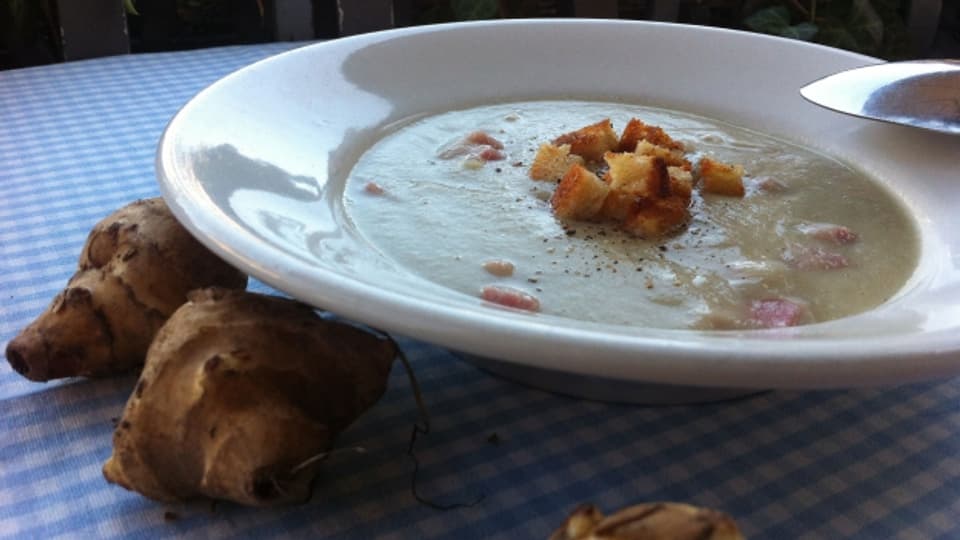 Topinambur geniessen: Die Winter-Adieu-Suppe bringt die Knolle gross raus.